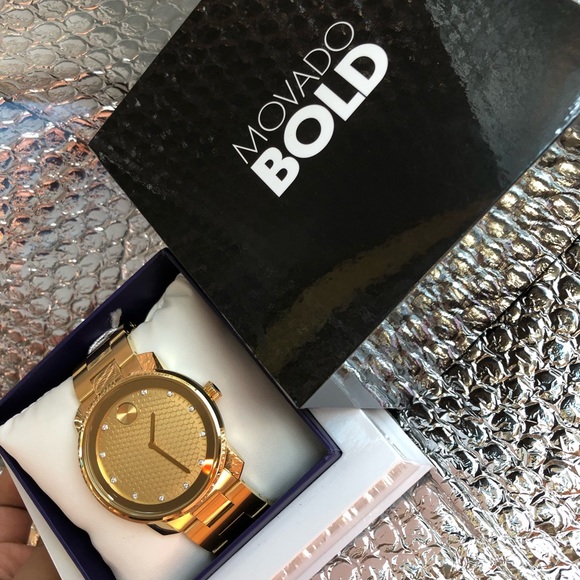 All Gold MOVADO Men's Watch Watches
